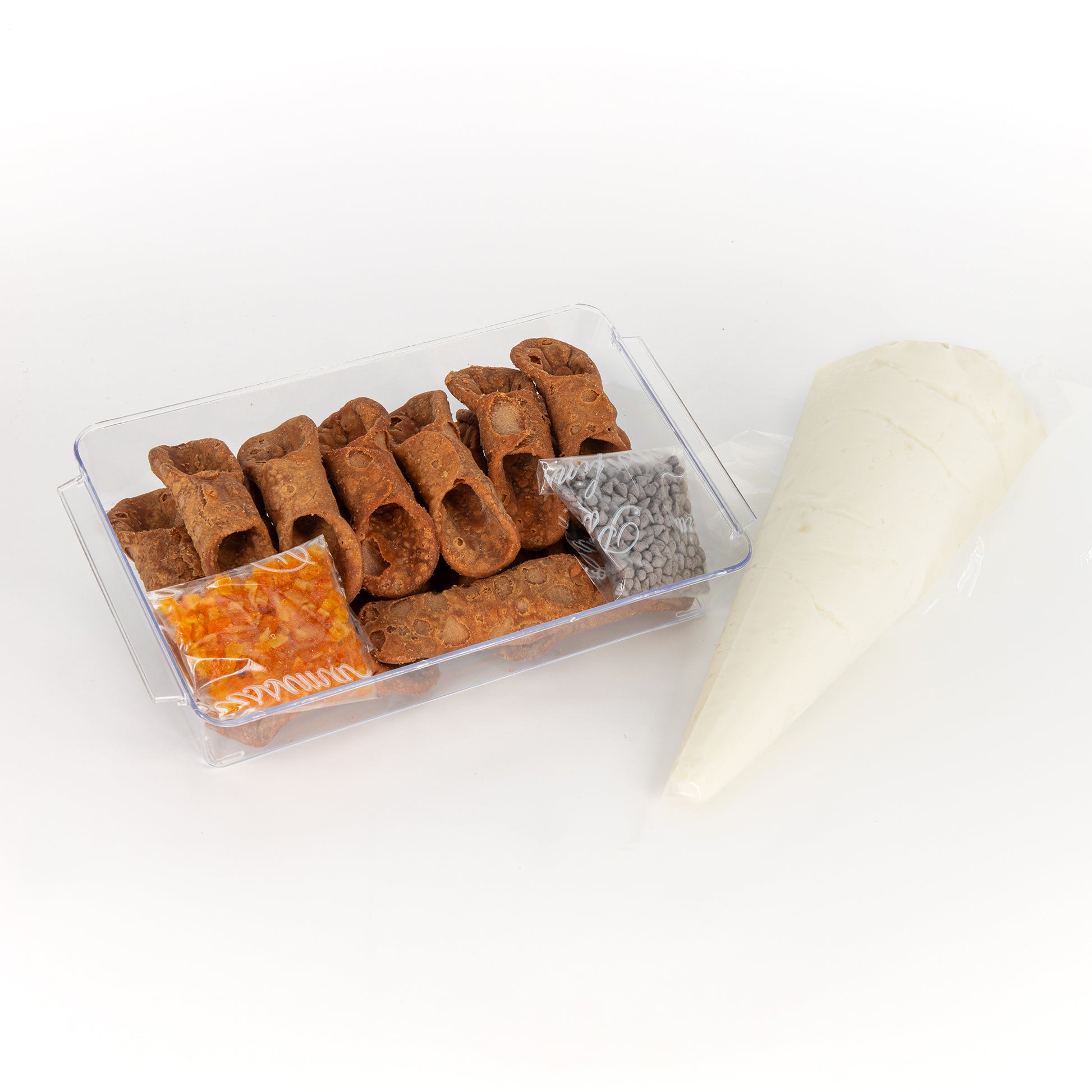 Box da 16 Cannoletti siciliani mignon